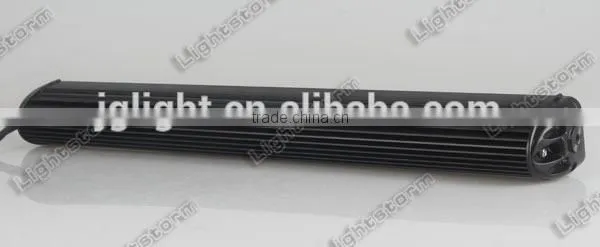 24" 90w boat led light bar single row cree led driving light bars for reaper tractor