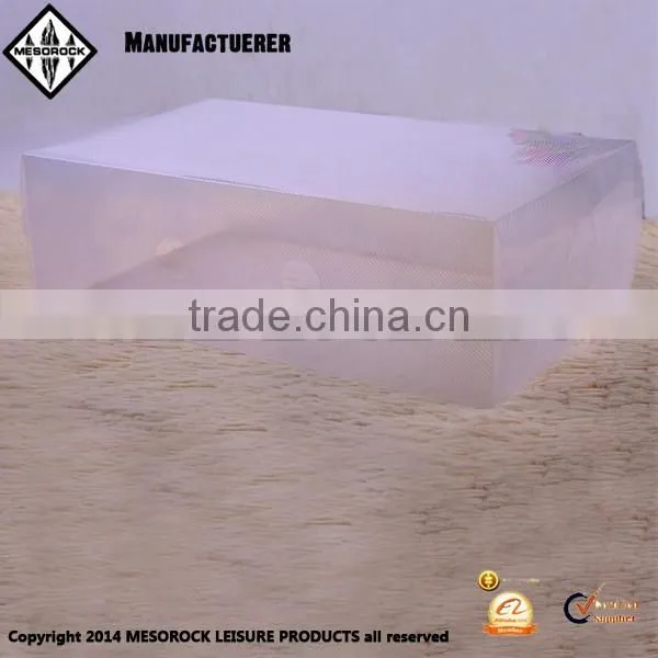 clear plastic shoe box