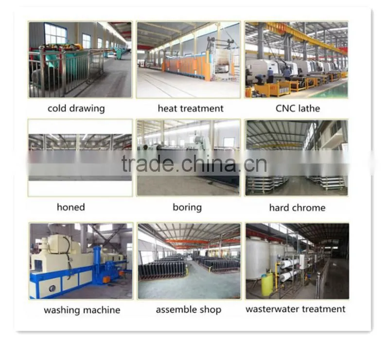 front-end telescopic hydraulic cylinder Jack for tipping trailer/Chinese specialized manufacturer