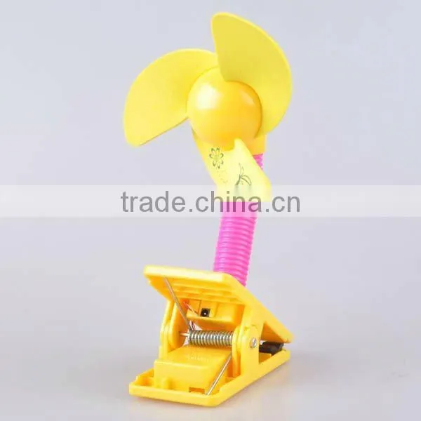 New Mini Portable Baby Stroller Jogger Safety Clip On Fan