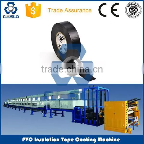CE STANDARD GOOD QUALITY PVC ELECTRICAL TAPE COATING MACHINE
