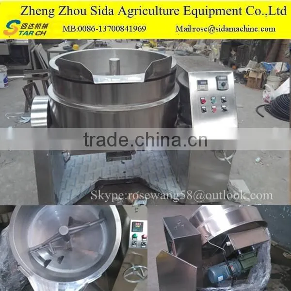 gas type automatic cassava fryer