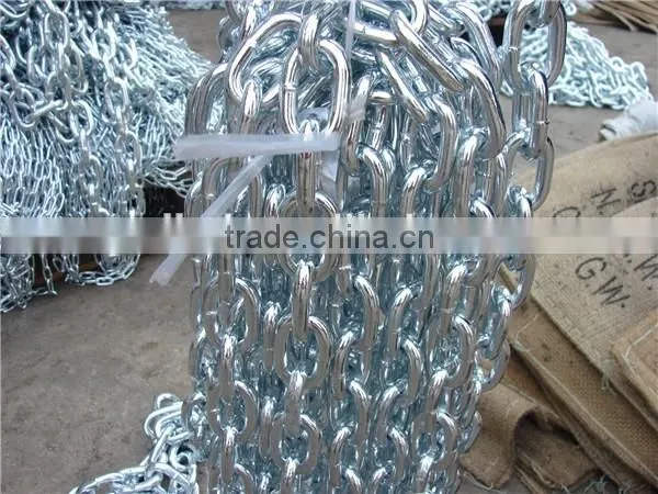 3mm Electro Galvanized Steel Chain weld link chain
