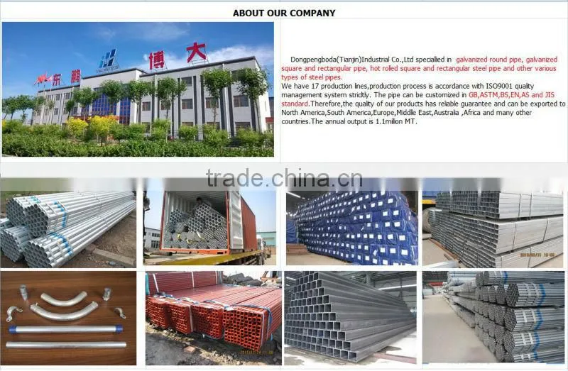 BS4568 conduit pipe class 3 zinc z60-80