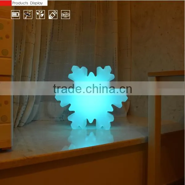 Outdoor use RGB LED snowflake for Christmas decor