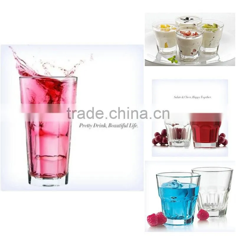 Octagonal Drinking Glass