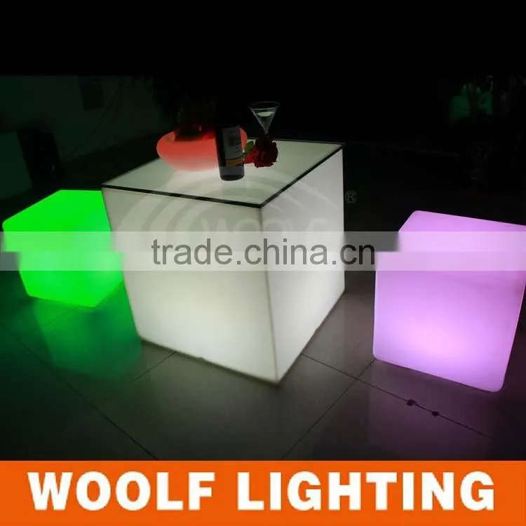 Outdoor Decoration Nightclub Bar LED Lighting Furniture