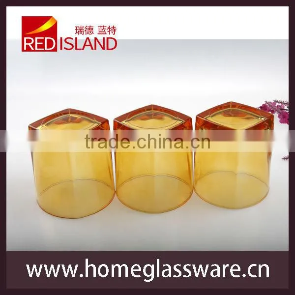spray color whisky mini glass cup square cup