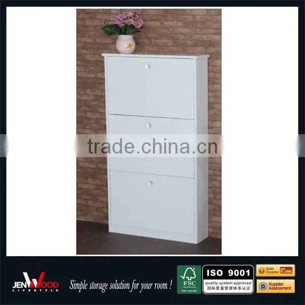 white finish modern Waterproof Bathroom storage Cabinet