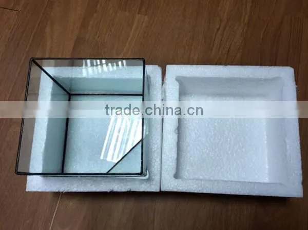 Home DIY decor Micro landscape glass containers geometric flower vase