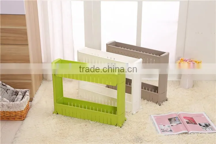 Plastic Bathroom Shelf With Two Layers Organizer