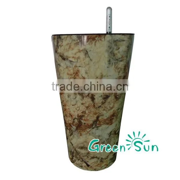 Plastic Marble Vase