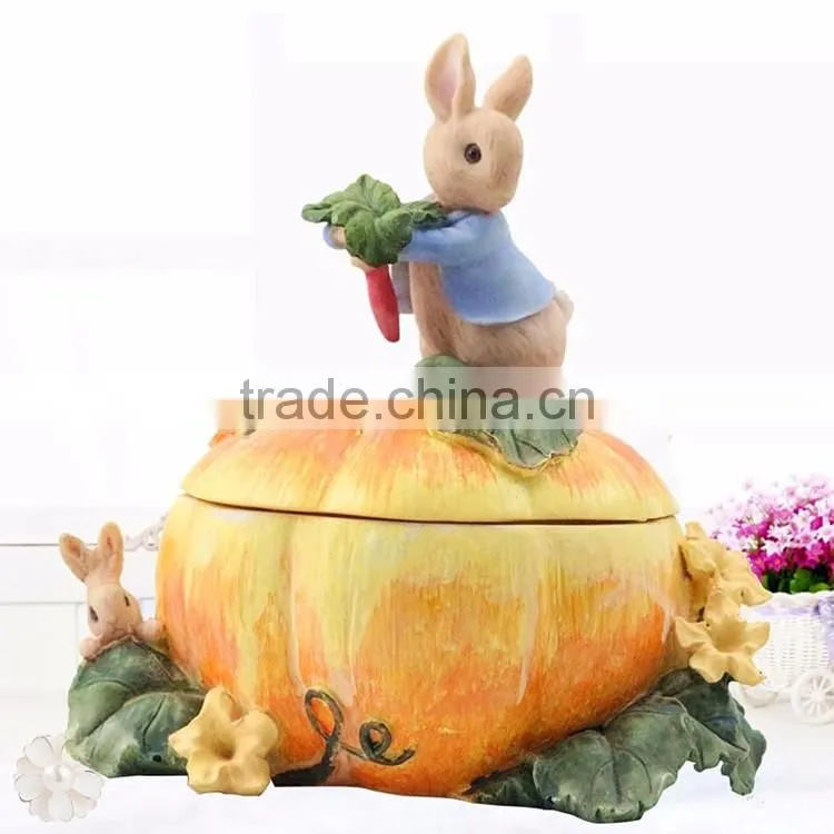 Bespoke vintage resin harvest pumpkin supplier