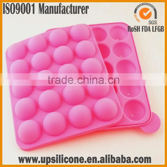 2016 Non-stick Silicone Lolly Model ,Lolly Pop Baking Mold,Silicone Ball Cake Molds