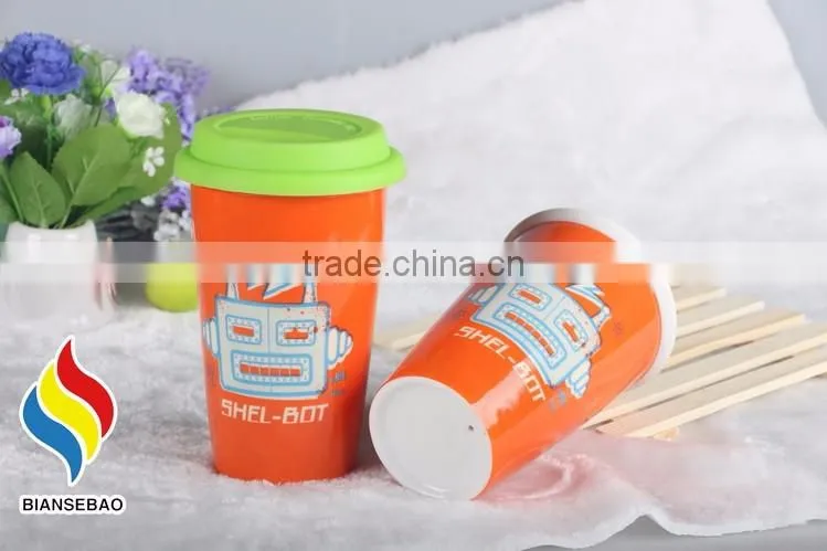 Mug cup travel mug starbucks coffee mug with silicone lid