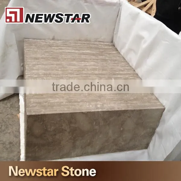 Newstar Chinese Supplier Bosy Grey Marble Stone Wall Tiles
