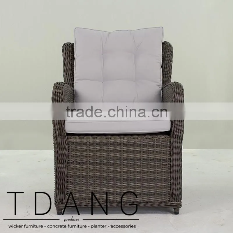 Key West Wicker Lounge Chair- Outdoor Garden Rattan Furniture