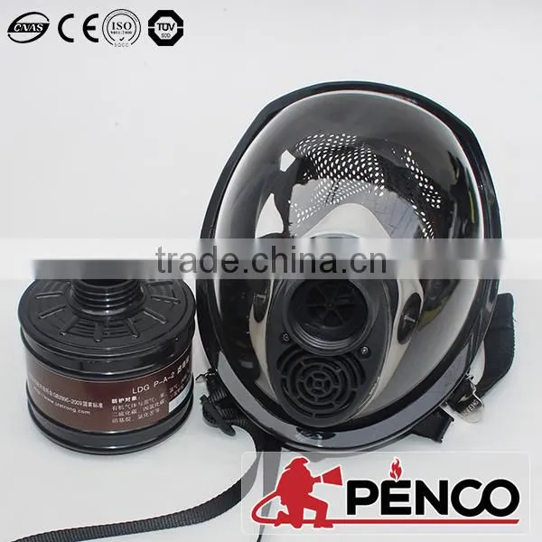 PENCO safety PPE silicone chemical gas mask rubber gas mask for sale