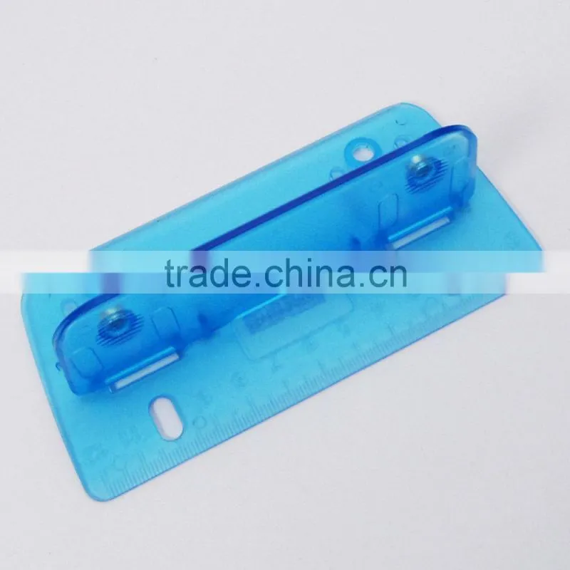 Cheap colorful file folder plastic folder hole punch