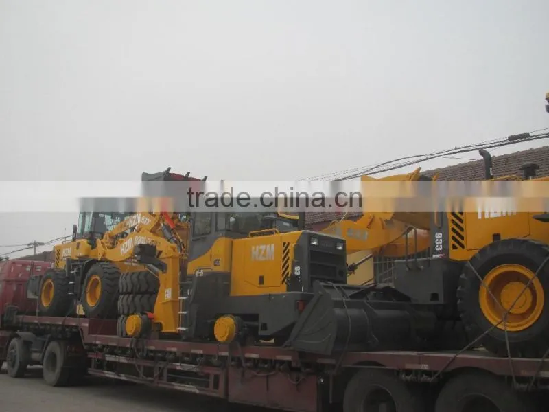 new design popular cleaning snow chinese wheel loader ZL933/HZM 933 wheel loader with DEUTZ engine in Russia