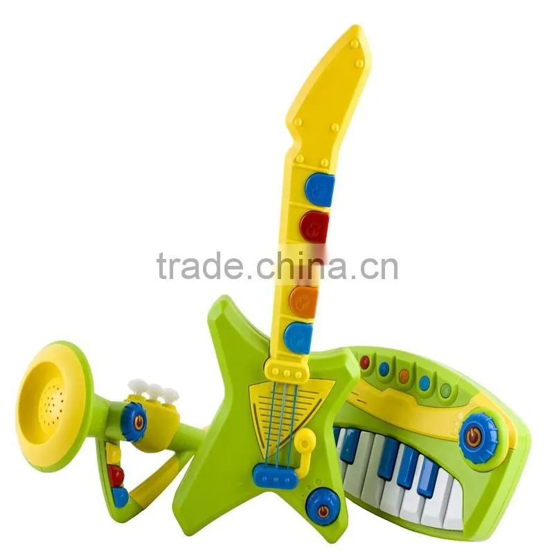 Cheap Guangdong OEM Kids Plastic Electric Musical Instrument Toy Set For Concert
