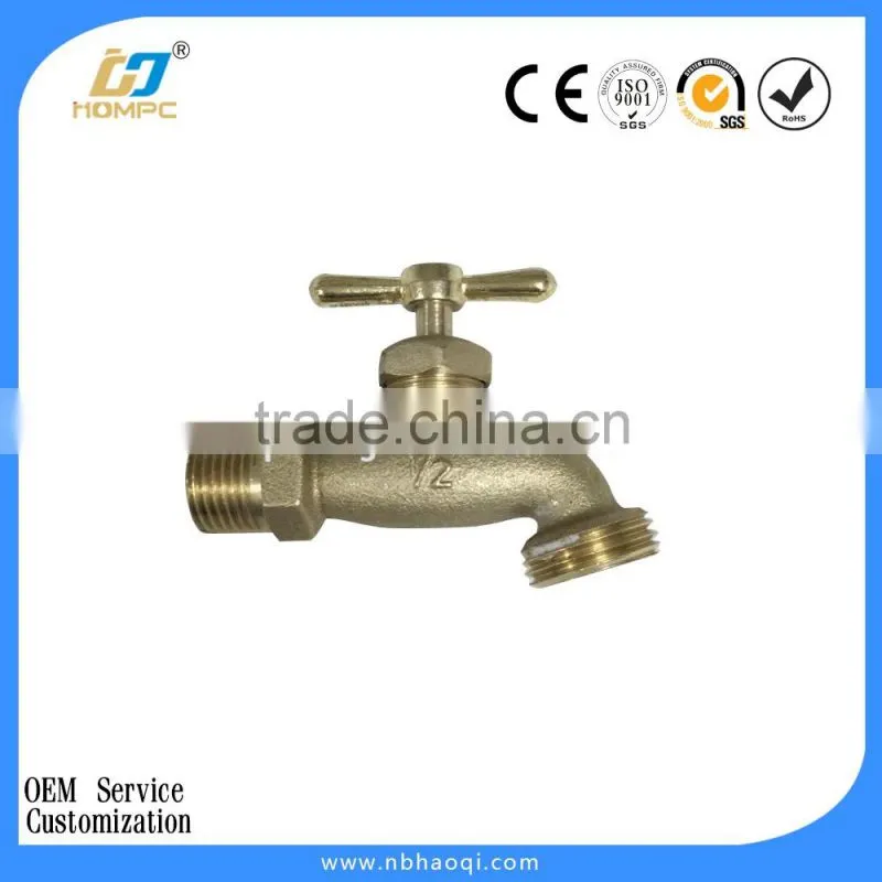brass hose bibb tap