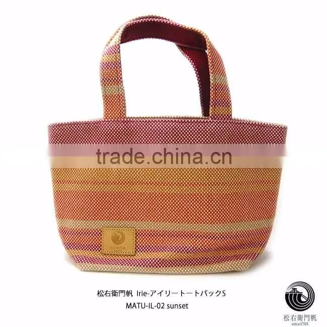 Japanese canvas cloth sail HANPU / HAMPU handbags made in Japan for wholesale