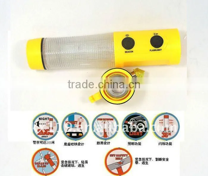 multifunction emergency safety hammer for car
