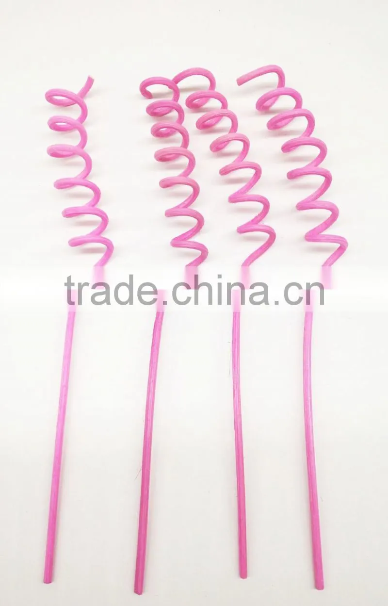 colorful curly reed sticks curly rattan sticks for air freshener