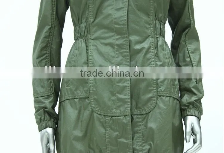ALIKE 2014 100% cotton quilted jacket for women