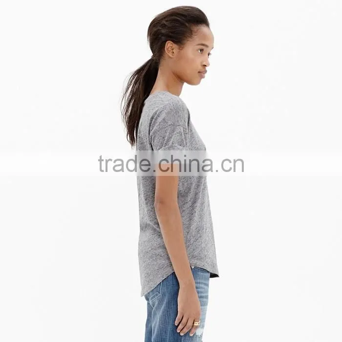 New arrival custom ladies fancy t shirt
