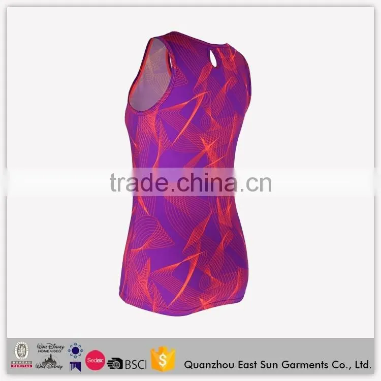 Wholesale Women Sportswear Latest Fashion Design Custom Gym Tank Top With OEM Service