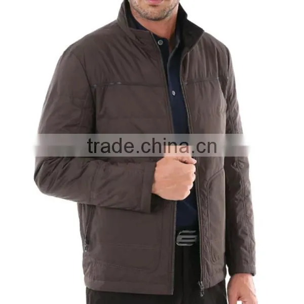 2015 Wholesale Foldable Outdoor Man's Short Cotton Jacket