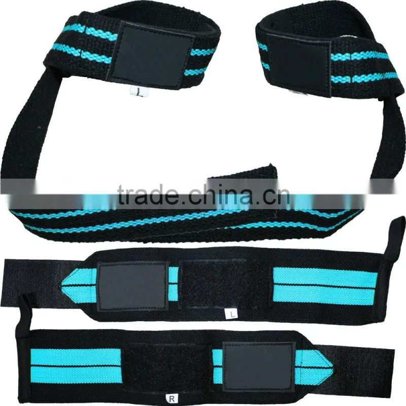 cotton weight lifting gym straps