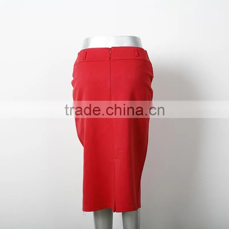 YILEYA new high waist design narrow 2015 fashion long skirt