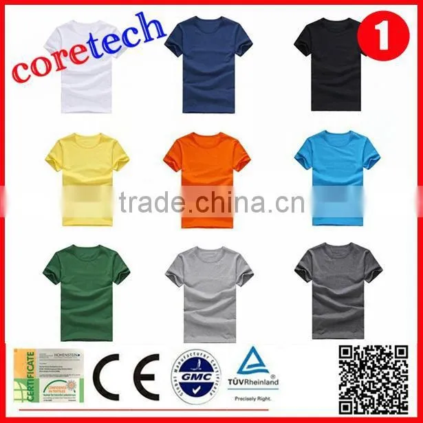 plain o-neck slim fit blank t-shirt factory