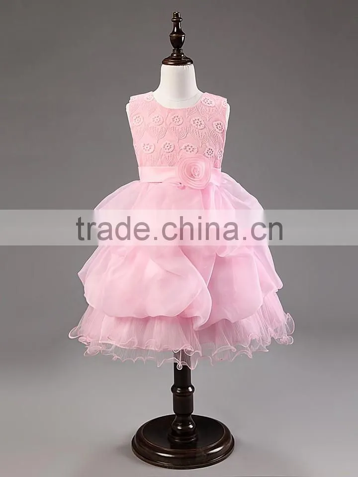 Flower baby girl wedding dress japanese hot girl dress