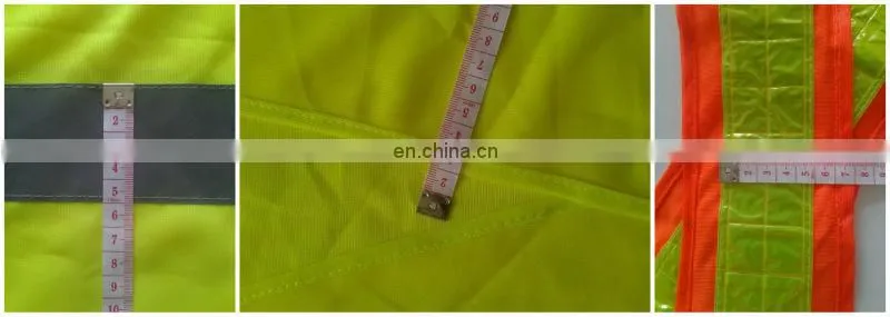 High Visibility Reflex Security Safety Jacket