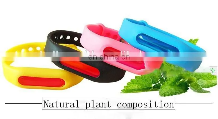 Summer Hot sale Waterproof BUGS LOCK Anti Mosquito Bug Repellent Wrist Band Bracelet Insect Nets