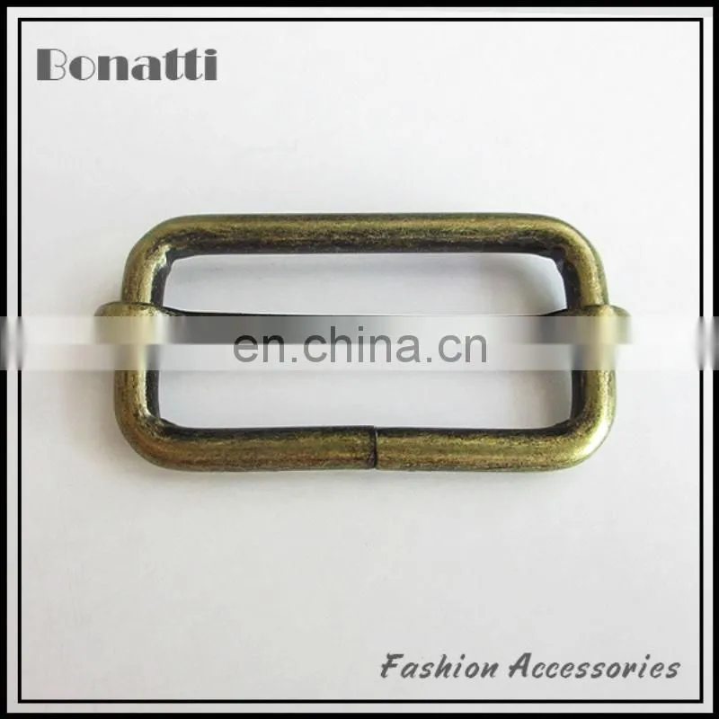 simple style golden zinc alloy metal bag buckles