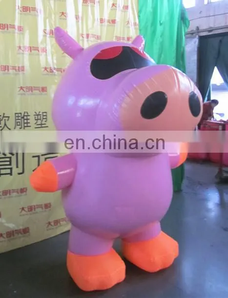Costume Inflatable Pig Cartoon for advertising /inflatable pig