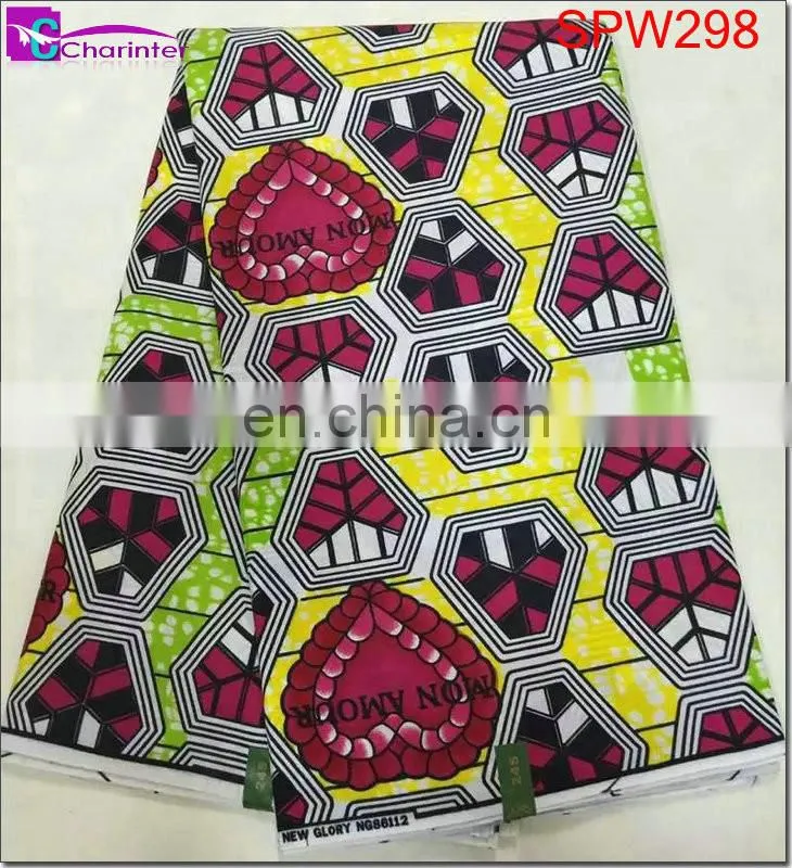 wholesale african wax fabric SPW298