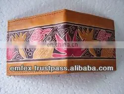 Genuine Leather gents wallet manufacturer, original leather wallet exporter