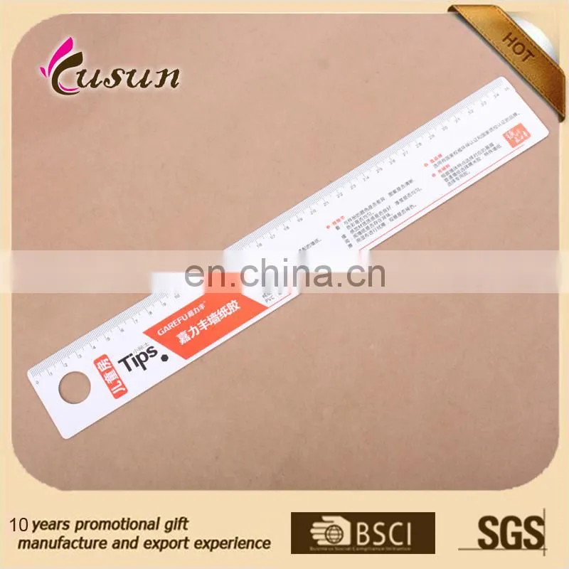 Promotional clear pvc Flexible Transparent Ruler