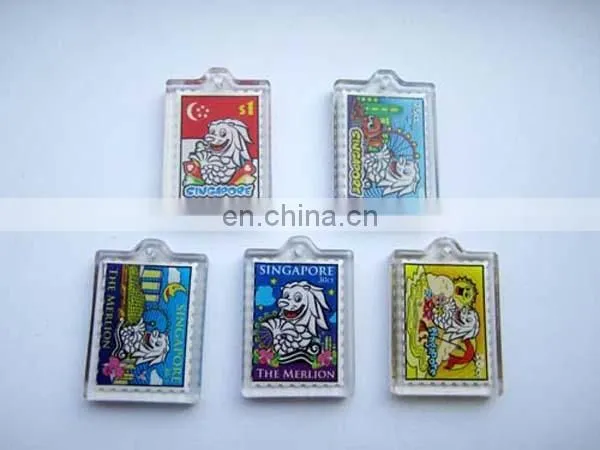 Clothing shape with custom design card inserted blank Acrylic keychain