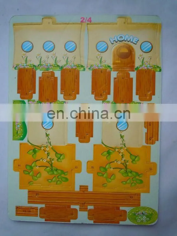 3D diy eps foam cartoon puzzle building