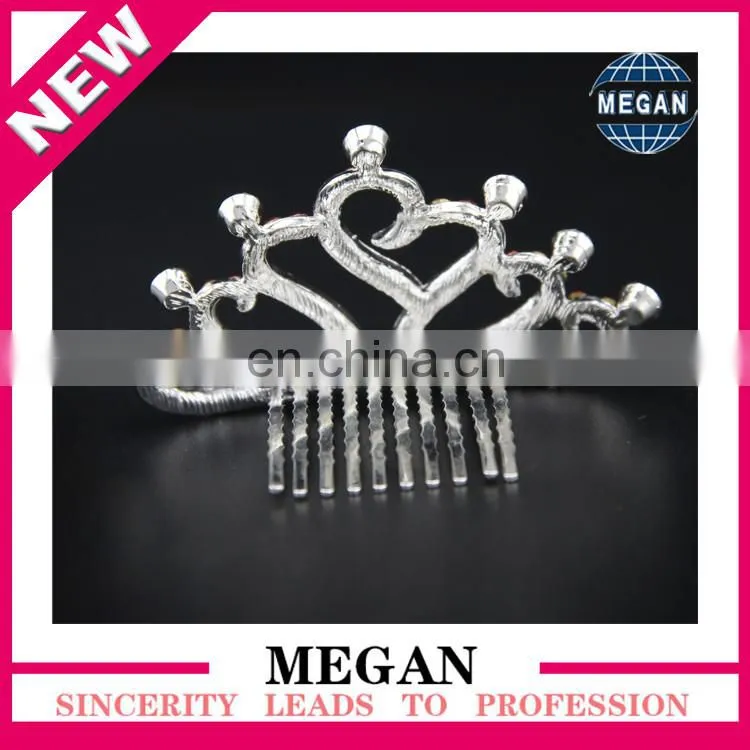 Sparky kids rhinestone hair accessories tiara comb