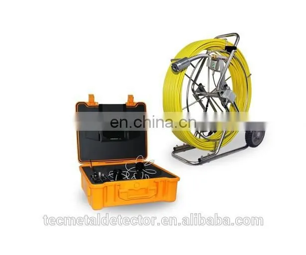 7" LCD monitor sewer pipe inspection camera underwater camera with metre counter TEC-Z712DN