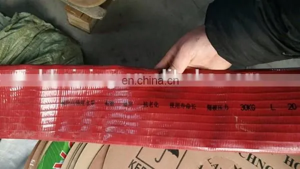 Blue, Black, Red 1inch Agricultural Irrigation Pump PVC layflat water hose