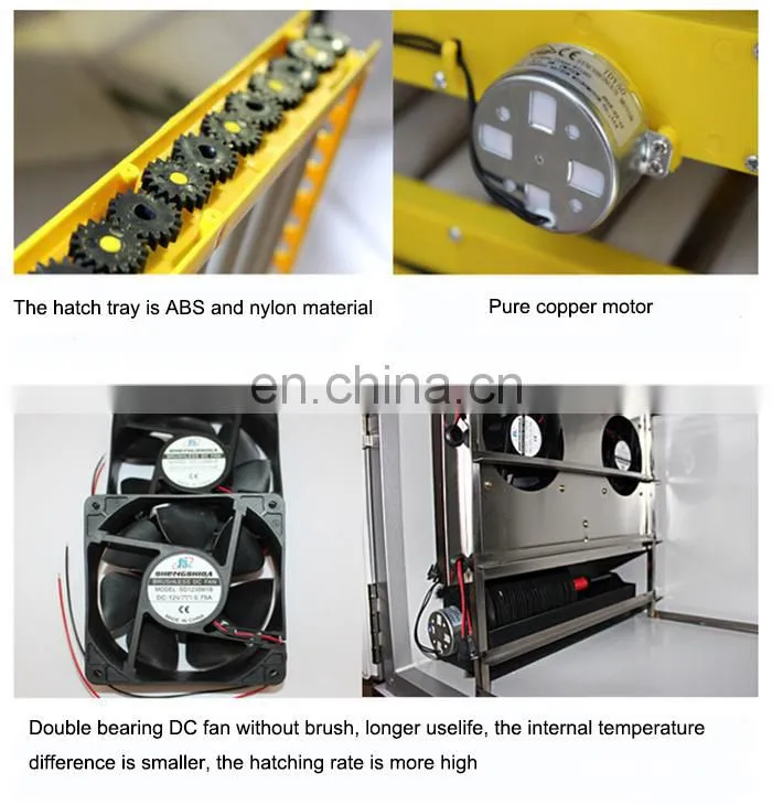 Chicken, Reptile, Bird, Emu, Ostrich, Duck Usage Egg Incubator and Hatcher